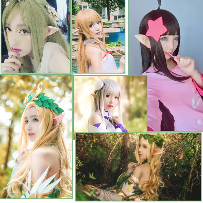 Mysterious Angel Latex Elf Ears – Cosplay & Halloween Accessories