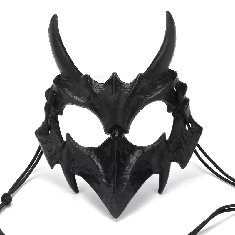Fierce Half Face Mask Collection — Dragon, Wolf, Tengu & Skull Styles