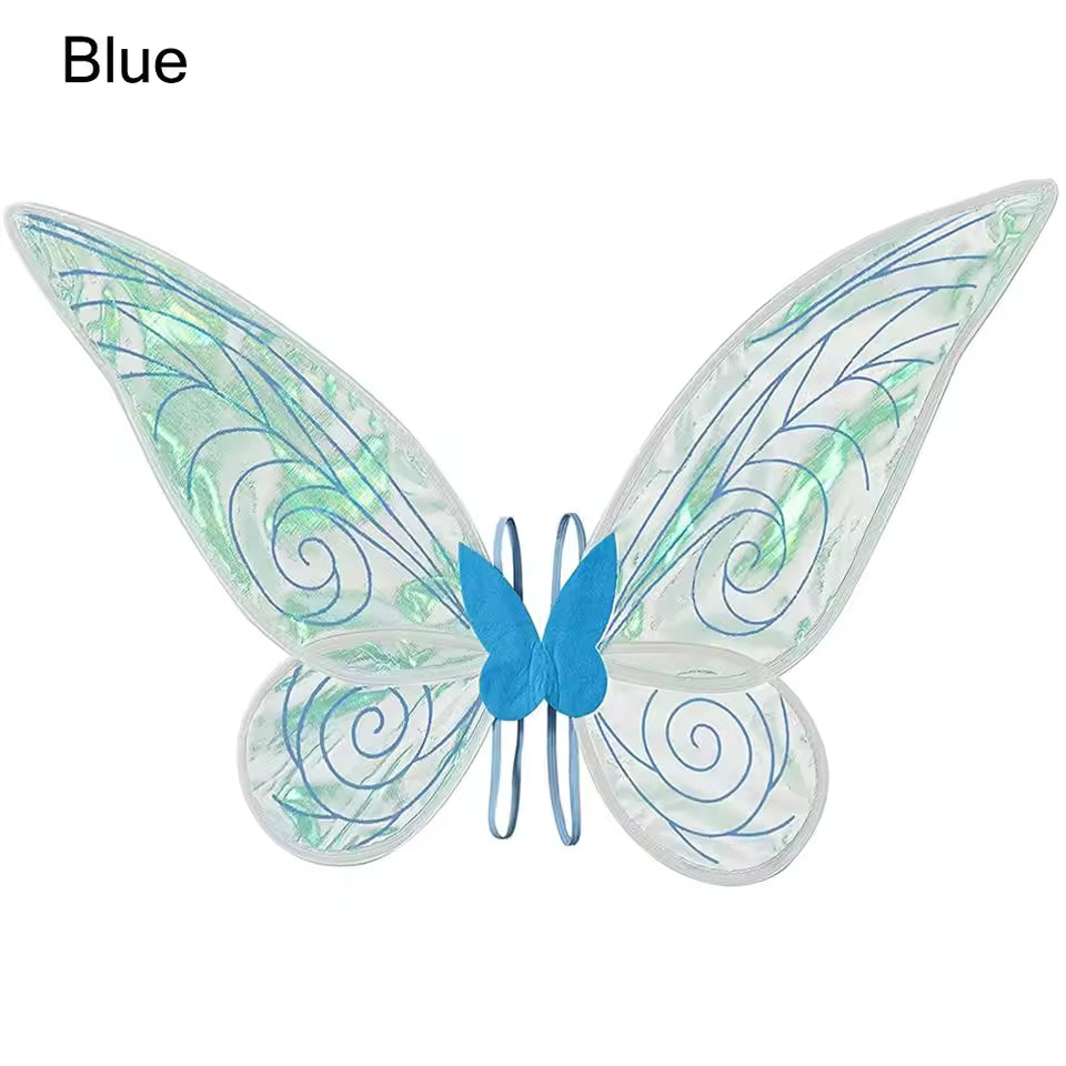 Sparkle Butterfly Fairy Princess Wings – Girls’ Cosplay & Party Accessory