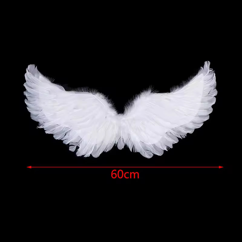 Ethereal Angel Feather Wings – Kids & Adult Party Cosplay Wings