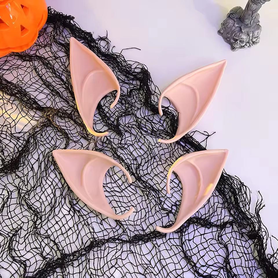 Mysterious Angel Latex Elf Ears – Cosplay & Halloween Accessories