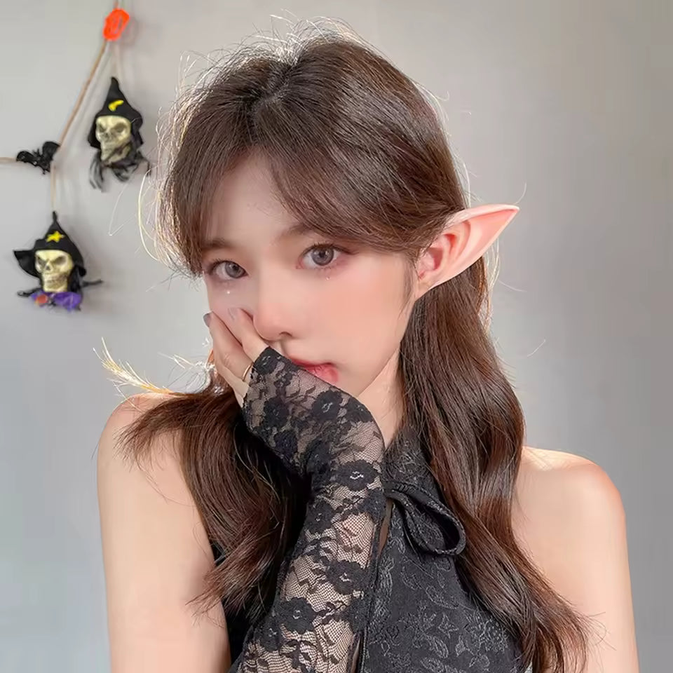 Mysterious Angel Latex Elf Ears – Cosplay & Halloween Accessories