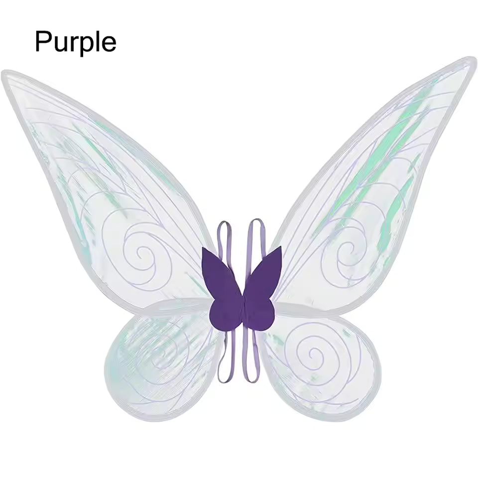 Sparkle Butterfly Fairy Princess Wings – Girls’ Cosplay & Party Accessory